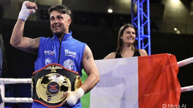 Gori conquista titolo mondiale K-1 WKA e festeggia a Spoleto