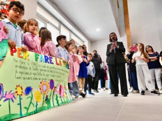 Ponte Pattoli, la nuova scuola apre le porte agli studenti
