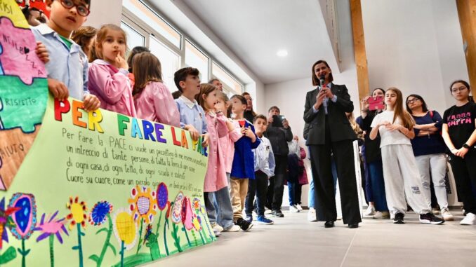 Ponte Pattoli, la nuova scuola apre le porte agli studenti