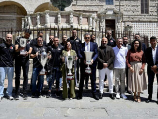 Sir Perugia sul tetto del mondo viene accolta dalle autorità