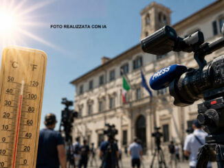 Il caldo vale per tutti, anche per i giornalisti, lettera alla presidente Proietti