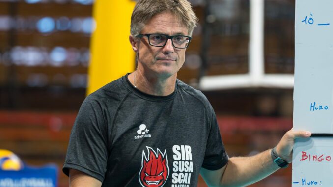 Sir Perugia, Massimiliano Giaccardi confermato nello staff tecnico