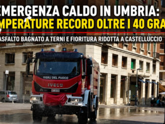 Emergenza caldo in Umbria: temperature record oltre i 40 gradi