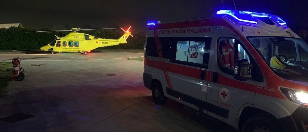 Incidente stradale ferito grave un motociclista di Terni