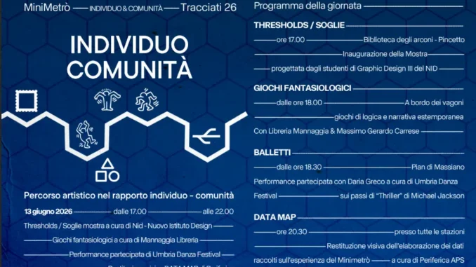 Minimetrò lancia Tracciati 06 per unire individui e comunità
