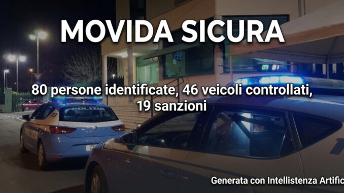 Movida sicura a Terni: rafforzati i controlli nelle piazze