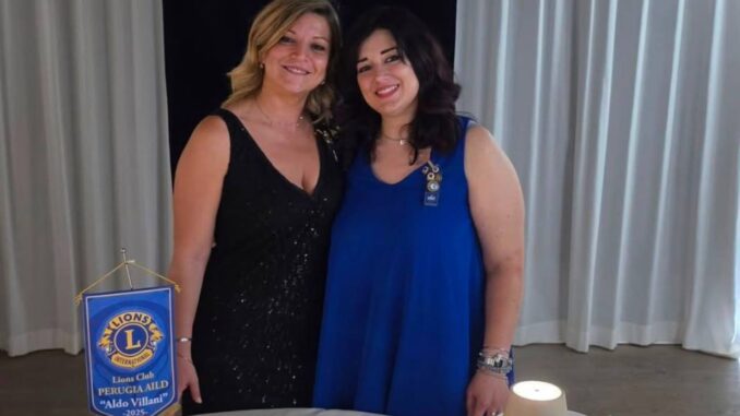 Maria Lisa Selvaggini nuova presidente Lions Club Perugia AILD