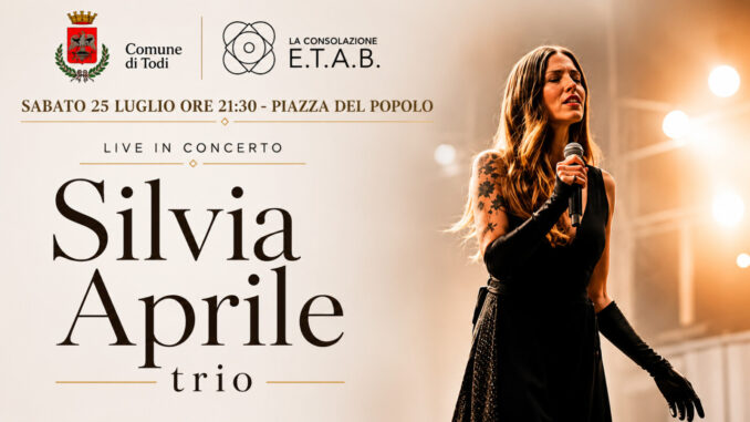 Canzoni da abitare, Silvia Aprile in concerto a Todi sabato
