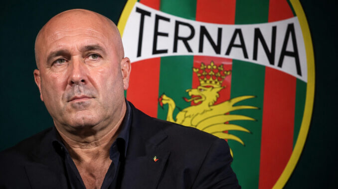 Ternana, salta l’accordo con Fedeli: Bandecchi cambia rotta