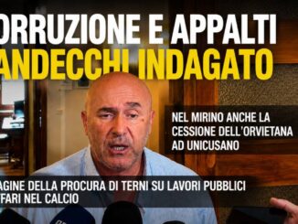 Corruzione e appalti, Bandecchi indagato nell'inchiesta ternana