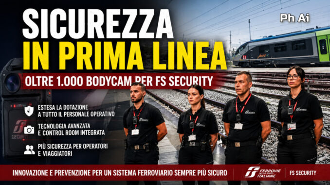 Bodycam FS Security: mille dispositivi per la sicurezza in rete