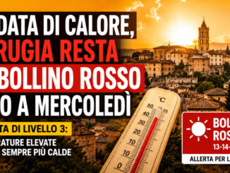 Ondata di calore, Perugia resta in bollino rosso fino a mercoledì