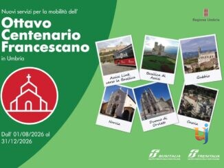 Trasporti potenziati verso i luoghi simbolo dell'Umbria 2026 Più collegamenti per Assisi, Orvieto, Cascia, Norcia e Gubbio