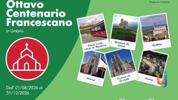 Trasporti potenziati verso i luoghi simbolo dell'Umbria 2026 Più collegamenti per Assisi, Orvieto, Cascia, Norcia e Gubbio