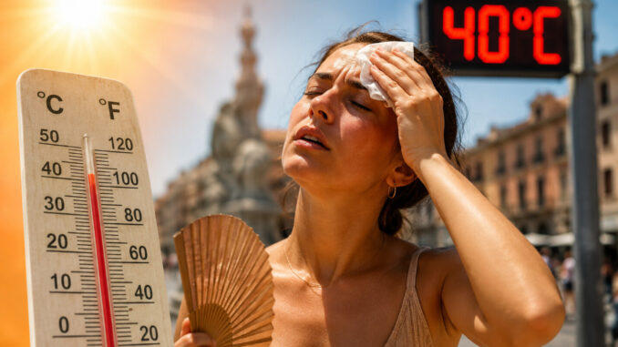 Caldo estremo, Umbria ancora rovente: tregua attesa da martedì