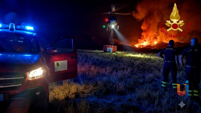 Incendi dolosi in Umbria, sei inneschi, c'è la mano dell'uomo