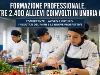 Formazione professionale, oltre 2.400 allievi coinvolti in Umbria