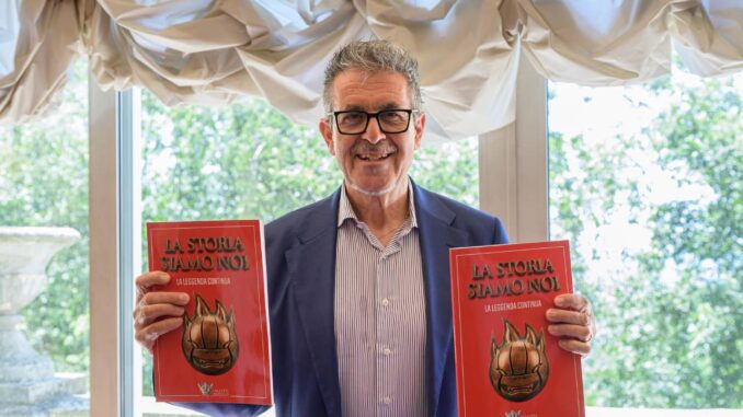 Volley Perugia: Gino Sirci presenta il libro dello slam
