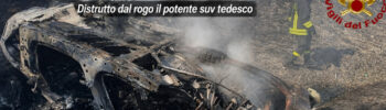 Era Porsche Cayenne l'auto incidentata che ha scatenato l'incendio