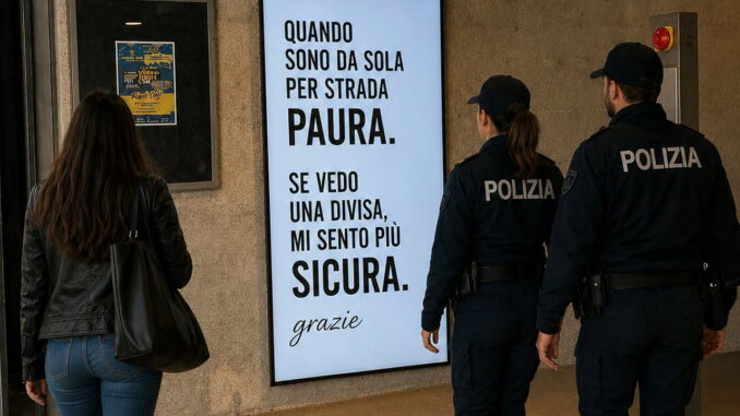 Manifesto contro-polizia, Laura Pernazza replica e modifica il testo