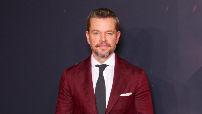 Matt Damon sceglie Brunello Cucinelli per la première di Parigi