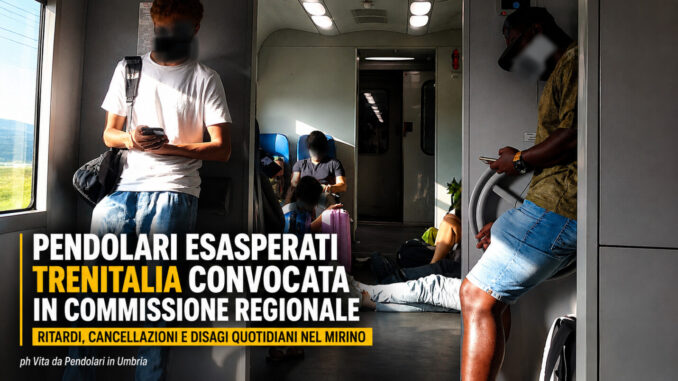 Pendolari in crisi, Trenitalia convocata in Commissione regionale