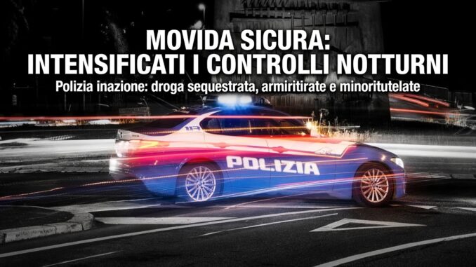 Controlli rafforzati sulla movida a Terni, ritirate 36 armi in città