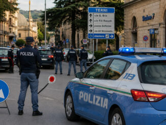 Controlli straordinari a Terni, identificate 68 persone in città Operazione Alto Impatto tra centro, periferie e stazione ferroviaria
