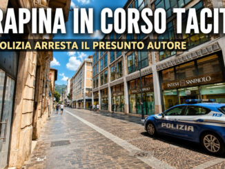 Arresto dopo la rapina in negozio, eseguita misura cautelare Terni