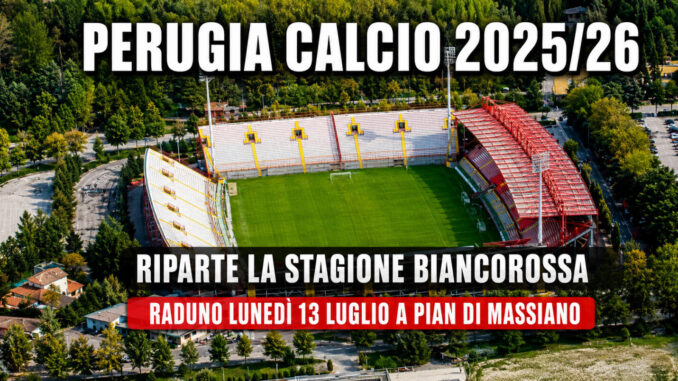 Perugia riparte tra il campo e le incognite della nuova stagione