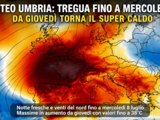 Caldo, tregua fino a mercoledì: poi torna l'anticiclone a 40°
