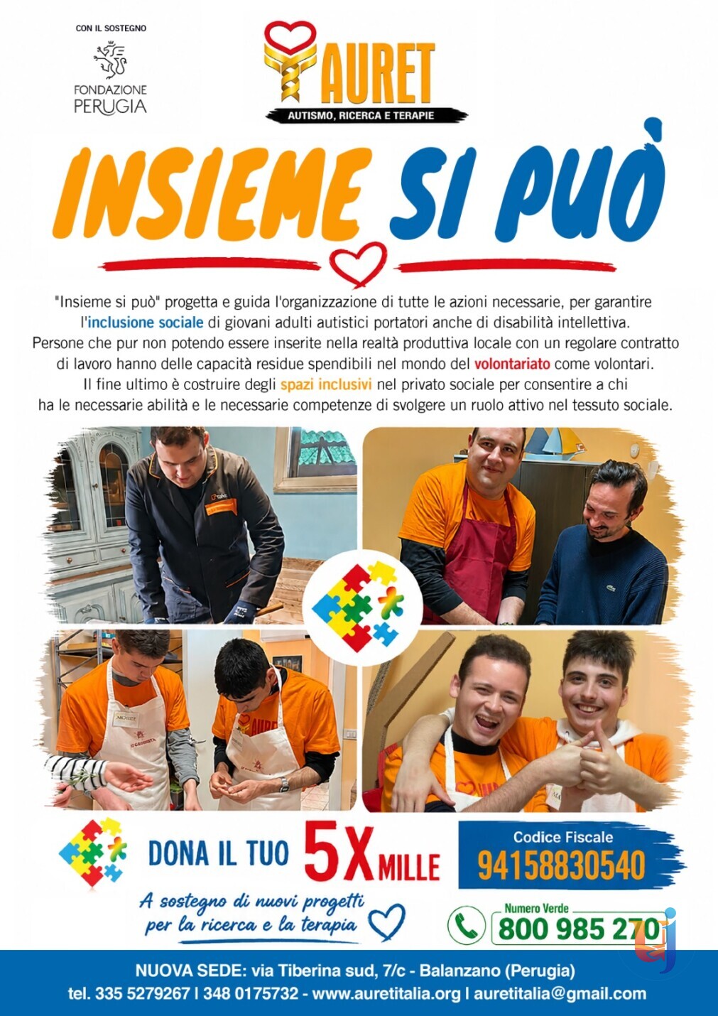 Autismo, progetto “Insieme si può” favorisce inclusione sociale