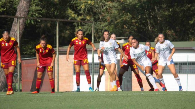 Ternana Women, test con la Roma: finisce 3-1 nella Capitale