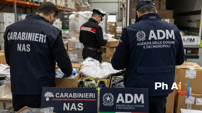 Scatta il blitz su frode dei DPI, sequestri per 6,7 mln di €, 5 arresti
