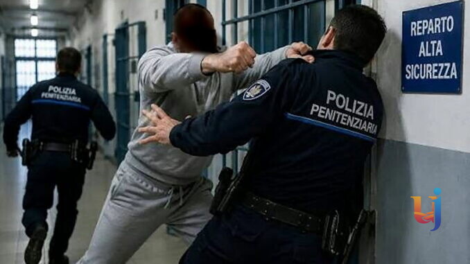Capanne, detenuti forzano le sbarre e devastano il reparto di isolamento