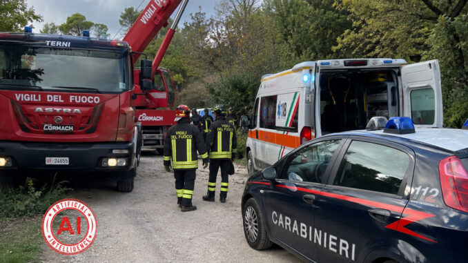 Schiacciato da un motocoltivatore, muore un uomo del '39 a Todi