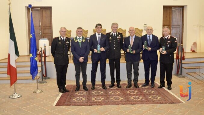 Medaglia Mauriziana ai Carabinieri, premiati quattro militari umbri
