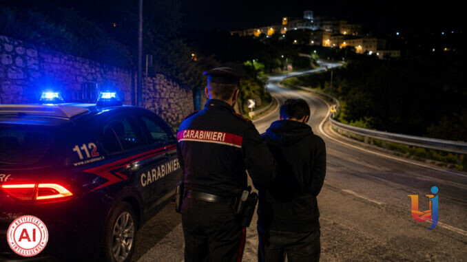 Cocaina nascosta in auto: arrestato giovane dai Carabinieri