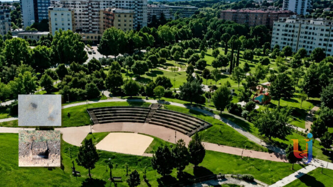 Teatro Etrusco colpito, nuovi vandalismi al Parco Pascoletti