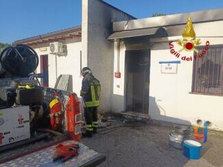 Esplosione cucina GPL, ferita donna, campo sportivo di Pietralunga