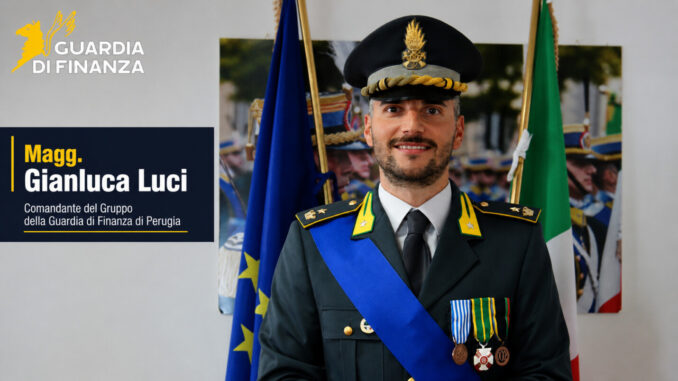 Cambio al Gruppo GdF Perugia: Gianluca Luci subentra a Silvestri