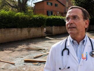 Esplosione palazzina a Perugia: primo intervento medico di Rosi