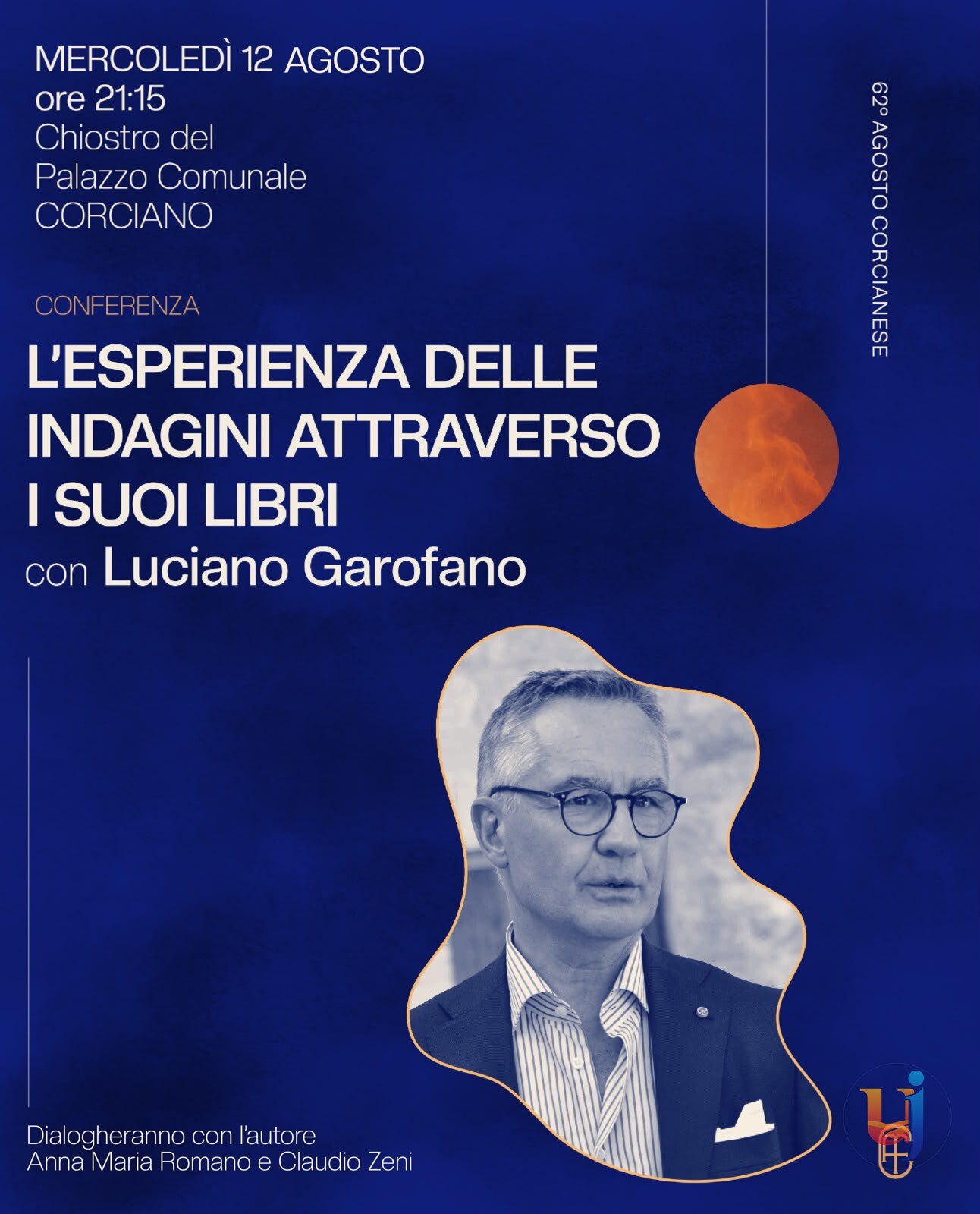 Luciano Garofano all'Agosto Corcianese tra scienza e realtà