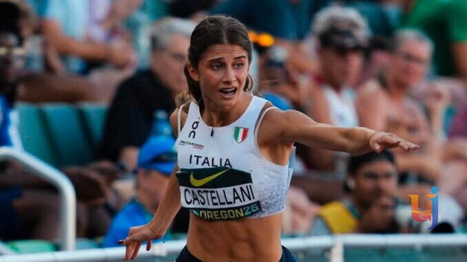 Margherita Castellani vola in finale mondiale: record azzurro nei 200 m