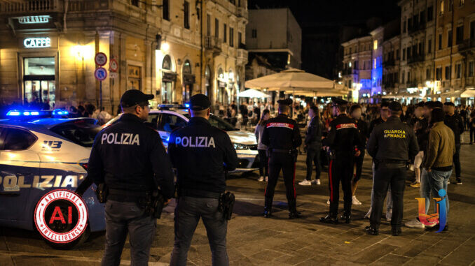 Movida Sicura, 62 persone identificate nella notte di Terni