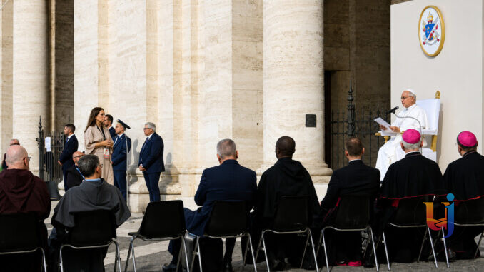 Papa Leone incontro con Go Youth e messa a Santa Maria degli Angeli 
