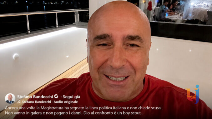 Caso Toti, Bandecchi attacca magistratura e sistema politico