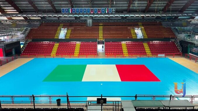 Volley Superlega svelato il nuovo taraflex dei campionissimi