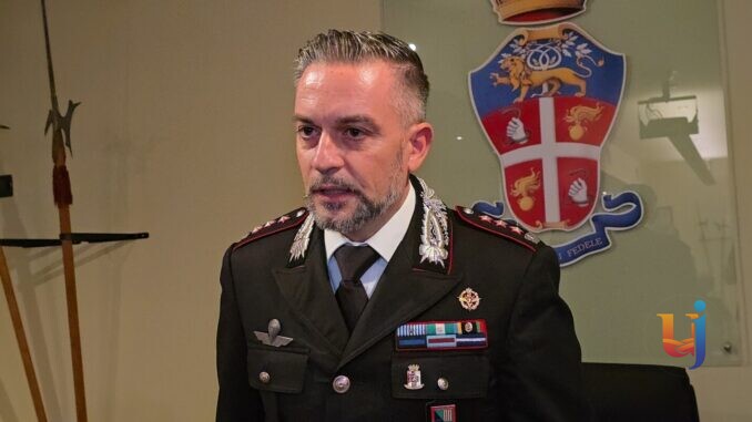 Carabinieri, il colonnello Sergio Molinari lascia Perugia per Roma
