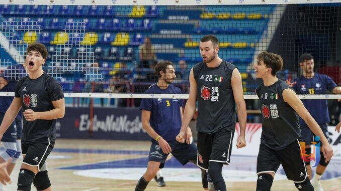 Kollator firma 29: Sir Perugia vince a Porto San Giorgio 3-1
